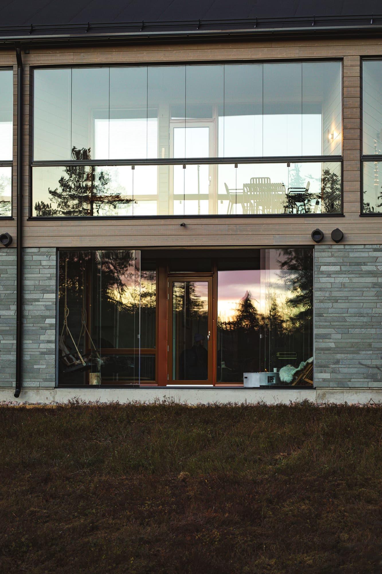 Ground floor terrace from outside