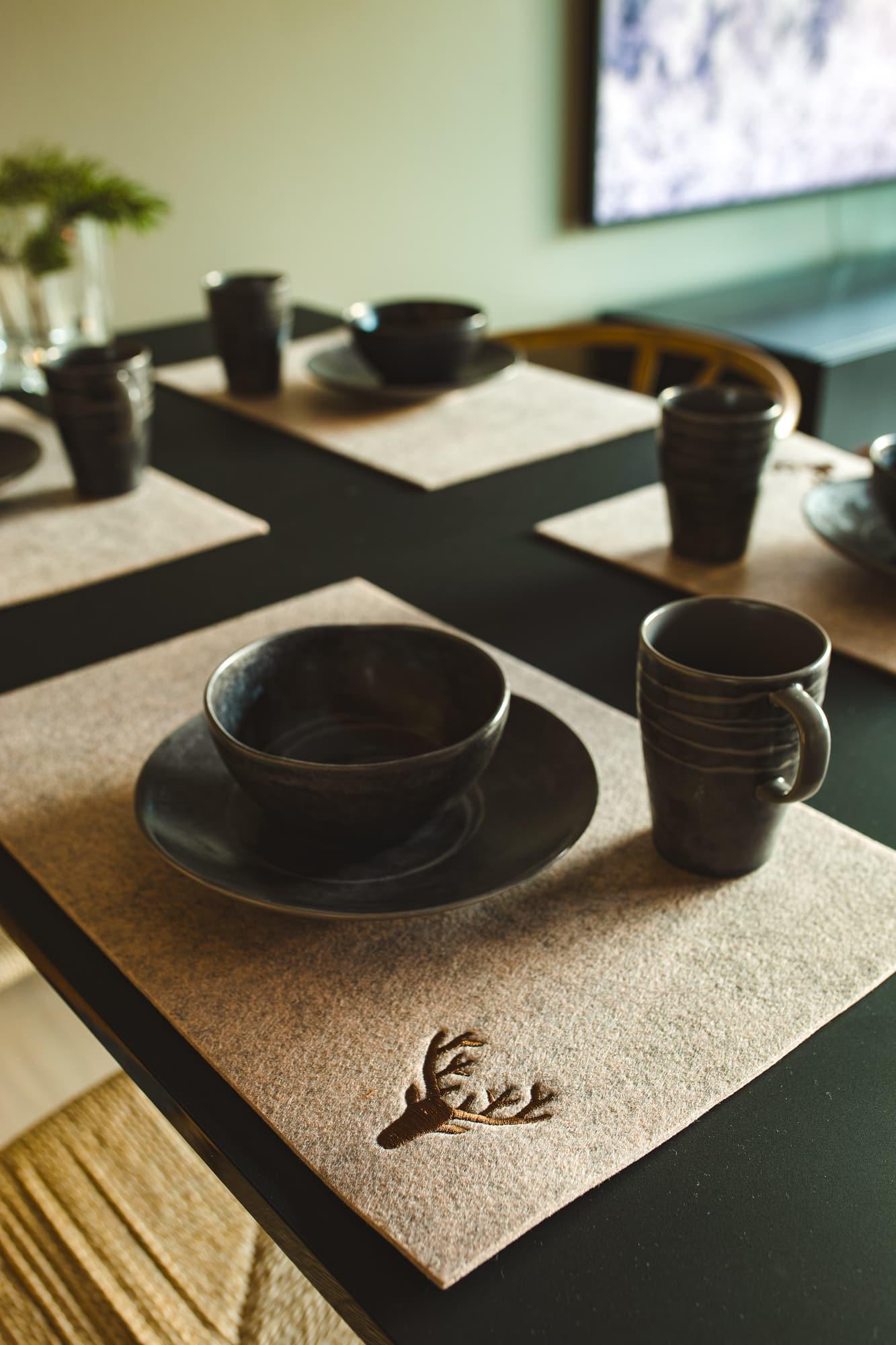 Ceramic plates and cups